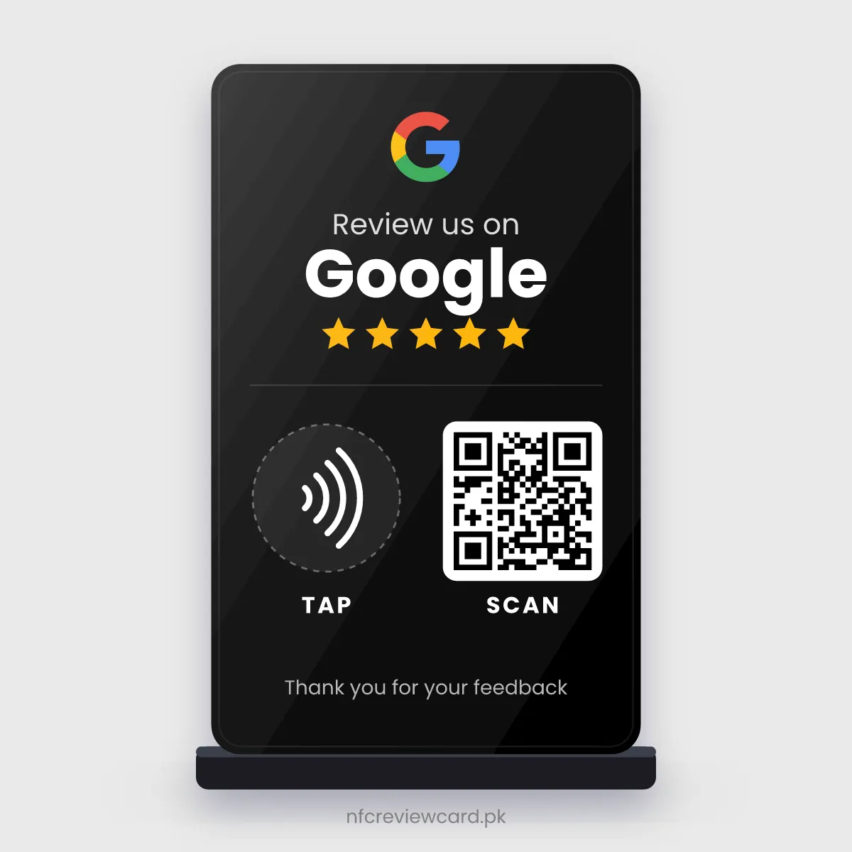 Google Review NFC Standee