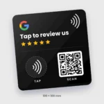 NFC Review Plate – Desk Smart Tag