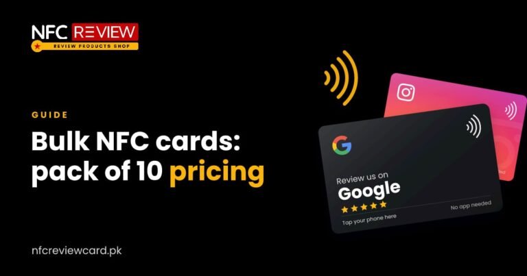 Buying NFC Review Cards Wholesale: Minimum Order and Pricing